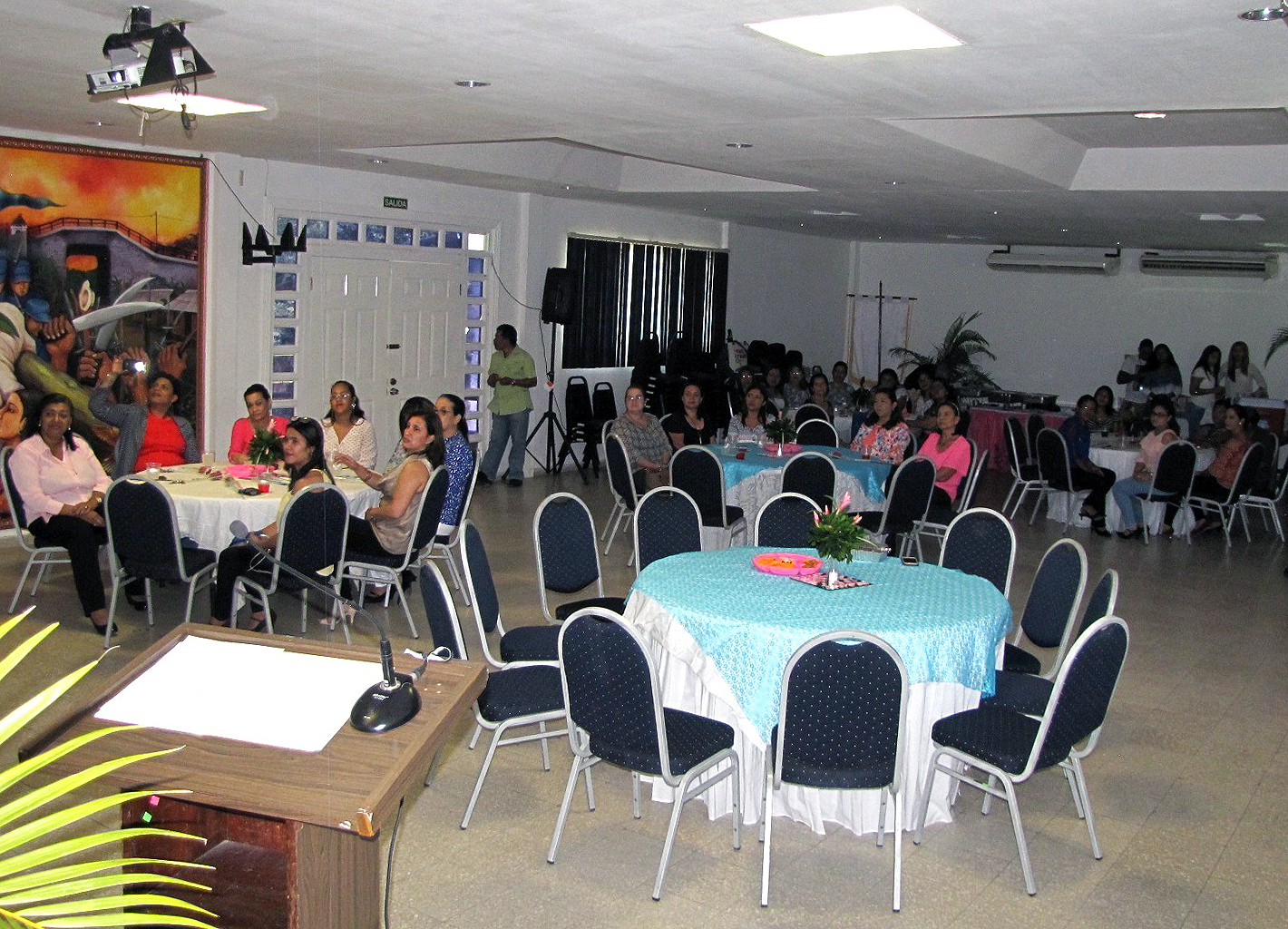 Salón de conferencias del Centro Regional de Coclé