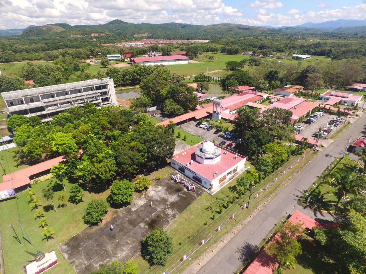 Vista aérea del Centro Regional de Coclé