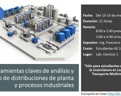 Herramientas claves de análisis y diseño de distribuciones de planta y procesos industriales